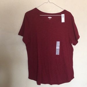 Maroon Old navy top